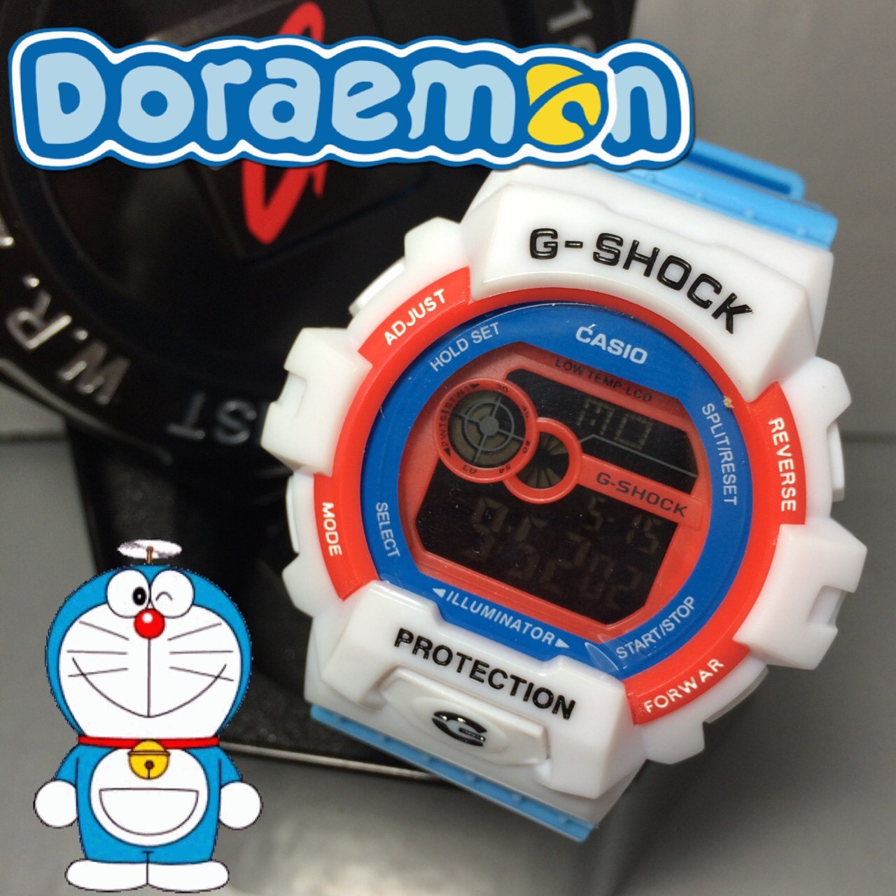 Jam g store shock doraemon