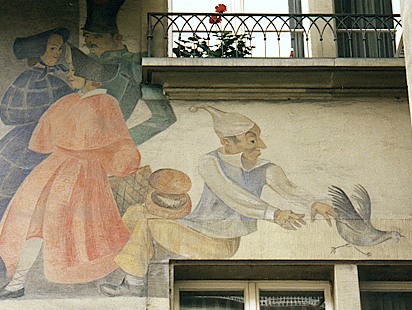 A mural in Bern
