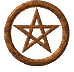 Animated Wood Pentagram