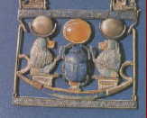 scarab and baboons