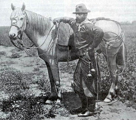 a traditional Uruguayan gaucho