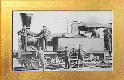 The first Ferrymead locomotive