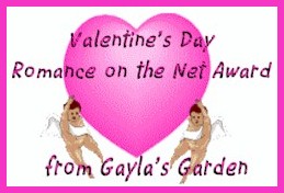 Valentine's Day Award from Gayla
