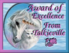 Talkieville's Award of Excellence