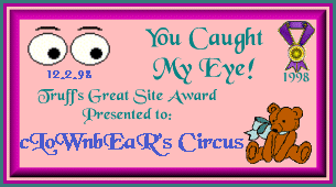 Truff's Great Site Award