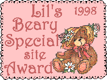 Lil's Beary Special Award