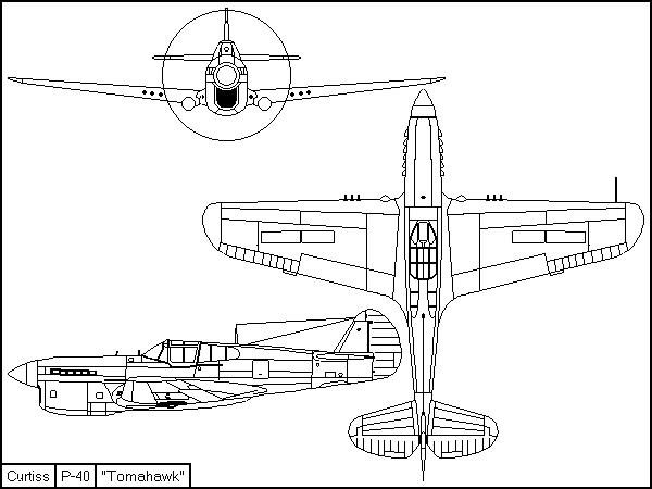 CURTISS P-40 