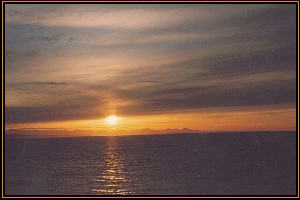 Strait Sunset