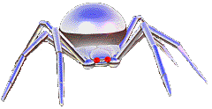 big steel looking cool spider