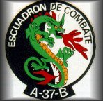 Emblema del Escuadrn de combate 2311 A-37-B Dragonfly (Liblula) del Ala de Combate 23 de la FAE