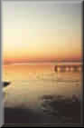 Sunset over the Walvis Bay Lagoon