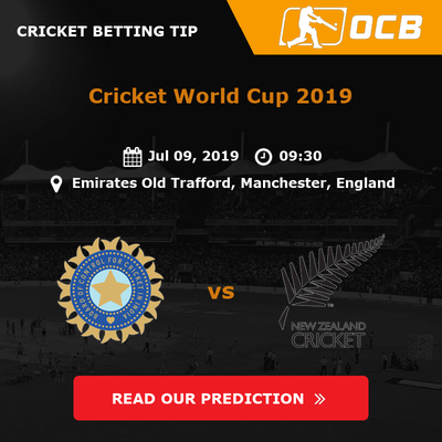 IND vs NZ Prediction - Jul 09, 2019