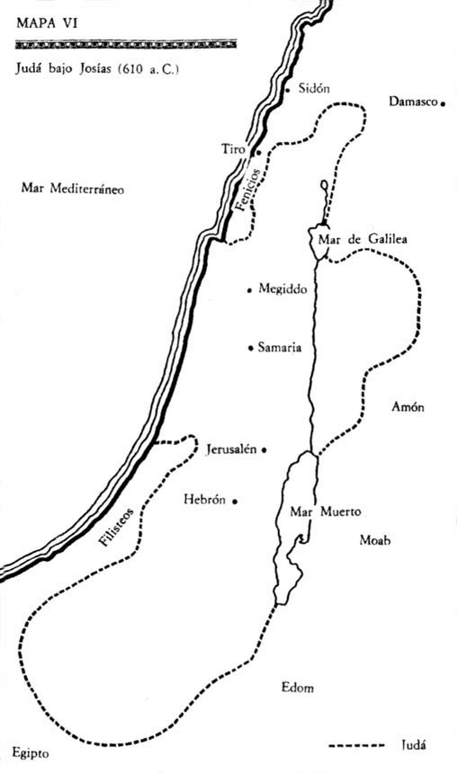 La Tierra Del Canaan Mapa