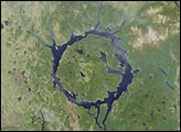 Impact Crater, Quebec, Canada