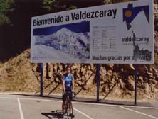Bajo el plano de pistas de Valdezcaray