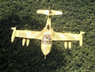avion ligero subsnico de ataque: CESSNA MODELO 318E A-37B peruano