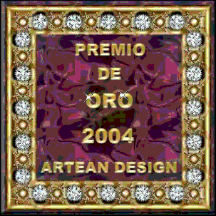 Premio de Oro ao 2004 otorgado por Artean Design