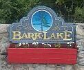 bark lake sign
