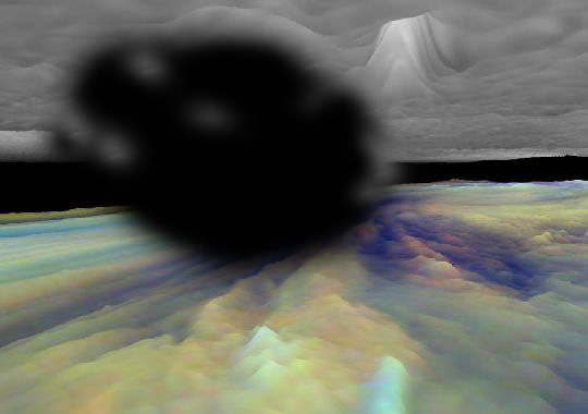 Cloud-layers on Jupiter.
