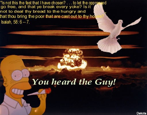 Homer hears the Word of God