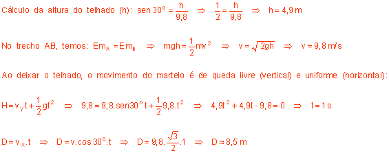 Lan Amento De Um Corpo Na Horizontal