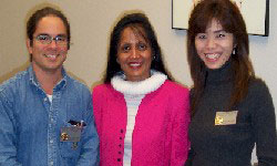 Anupama Desai, ATM, CL with Blaise Pabon and Maggie Yen