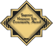 This site has been awarded the "Resource Site Award"