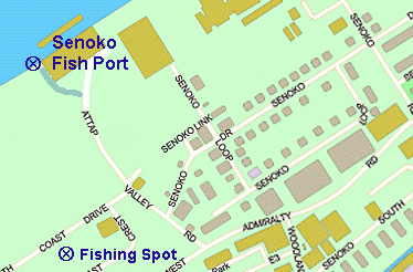 Senoko Fish Port Fishing Angler Hotspots 2 Pic Map - Fishing Angler HotSpots Around Singapore with Photo and Maps