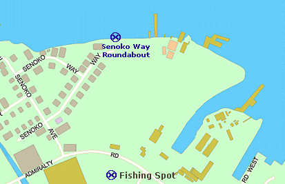 Senoko Way Fishing Angler Hotspots 3 Pic Map - Fishing Angler HotSpots Around Singapore with Photo and Maps