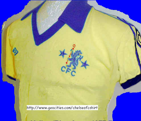 Chelsea home shirt 1975-1977 in Large (very rare)