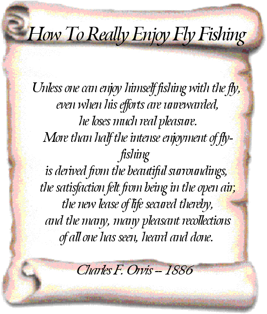 Fly Fishing Quote