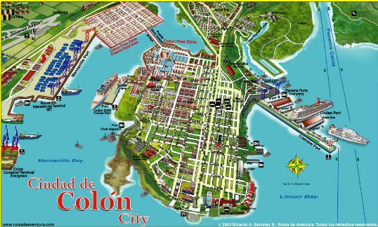 Zona libre de colon panama zip code