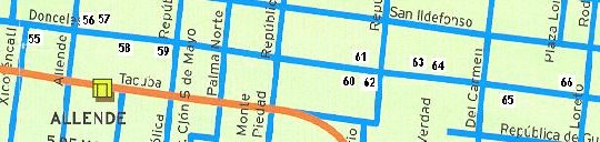 Mapa de Ruta 6