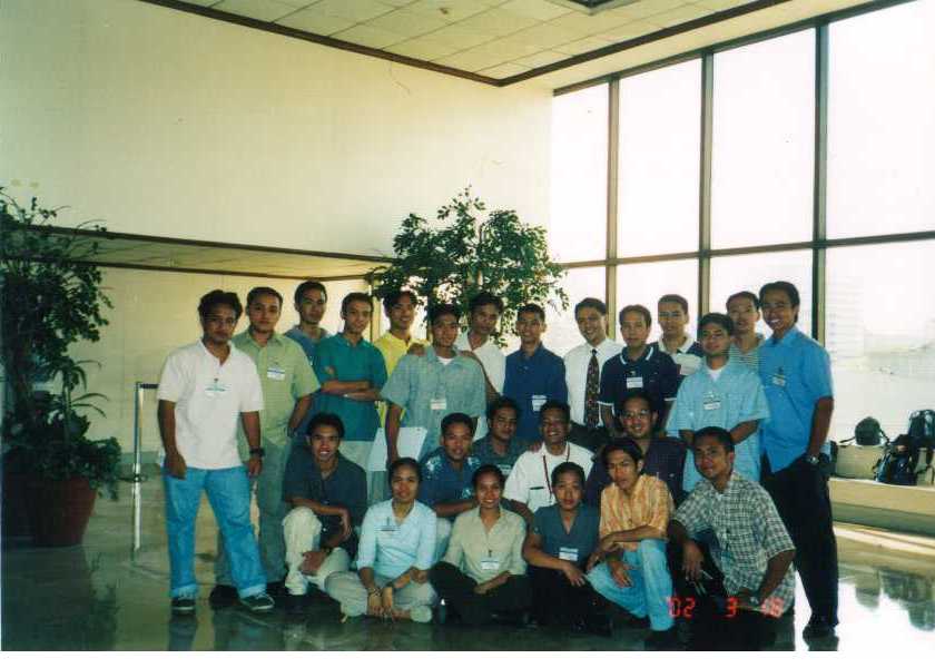 The remaining 23 participants of MTP Batch 2001-E.