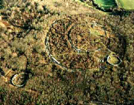 Arial View of the Mooghaun Ring Fort