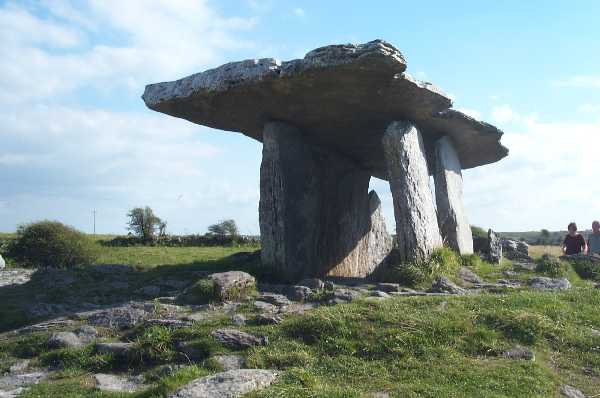 Poulnabrone Dolmen: No it's not an Imperial At-At