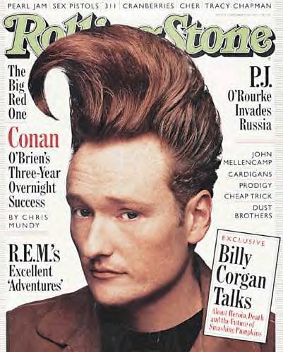 MAGAZINES and NEWSPAPERS: (thumbnails coming soon) Conan &quot;got milk?&quot; St. Patrick&#39;s day &middot; Conan cartoon cameo &middot; Replacing Leno EW article - rollingstone
