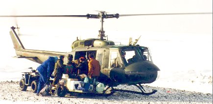 Loading a Helicopter