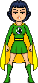 Super-Lois [Magic Lake version cover costume] [aka Lois Lane who gains superpowers via bathing in a magic lake] (National) [a]