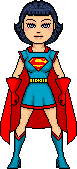 Superwoman of Metropolis [aka Lois Lane (before wig) who gains superpowers as a birthday present from Superman] (National) [a]