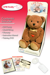 CPR Teddy Comes With...