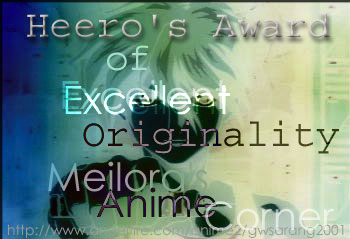 Thanks a bunch, Euny, for the original award!
