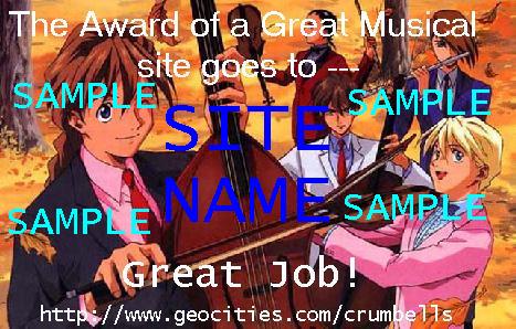 Award of a Great Musical site