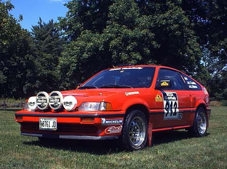 honda crx rally