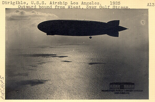 Miami Early Aviation Photographs Image A13 Dirigible Uss