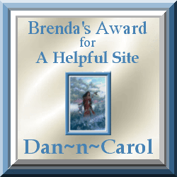 Brenda's Award for A Helpful Site