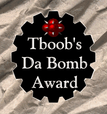 Tboob's Da Bomb Award