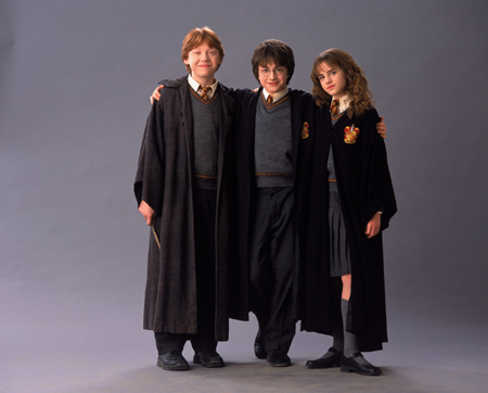 Ron, Harry and Hermione