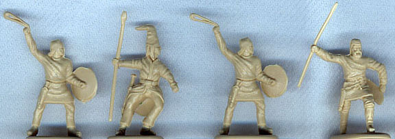 Persian Slinger, Saka Infantryman, Persian Slinger, Arachosian Infantryman