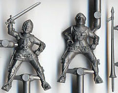 Mounted Men At Arms